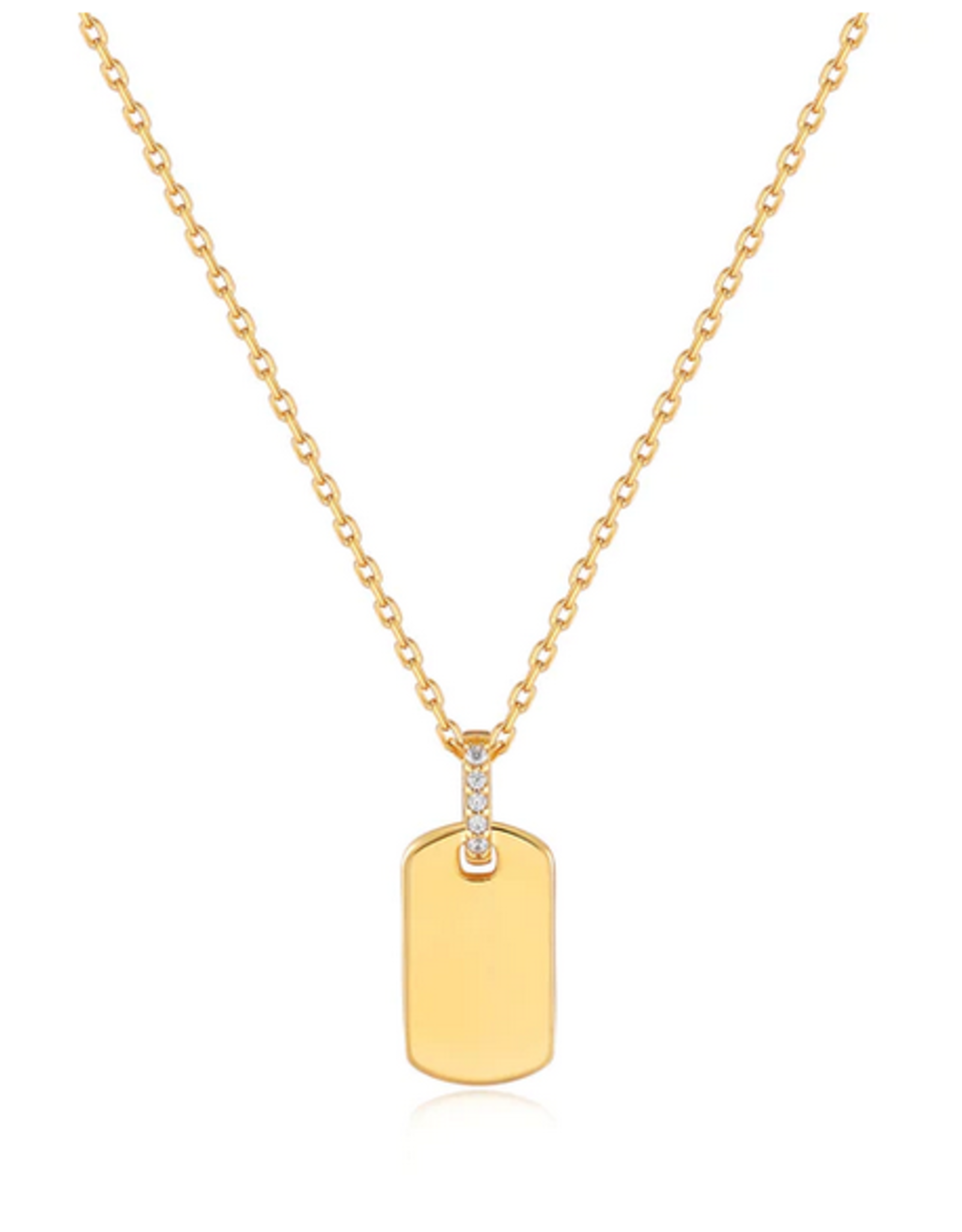 Ania Haie Ania Haie - Ketting - Glam tag pendant