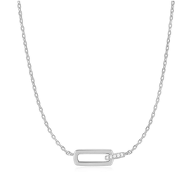 Ania Haie Ketting - Glam interlock - zilver