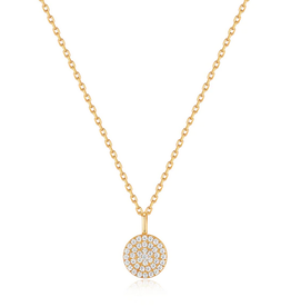 Ania Haie Ania Haie - Ketting - Glam disc pendant