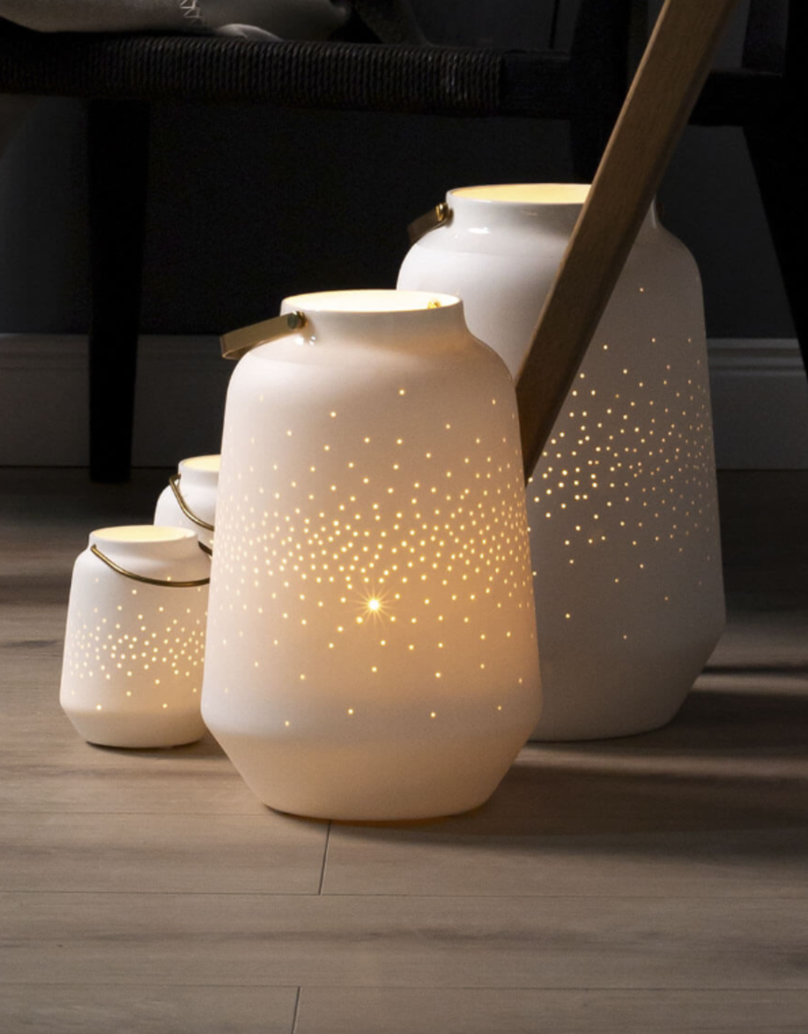 Räder Rader - Porcelain lantern Large