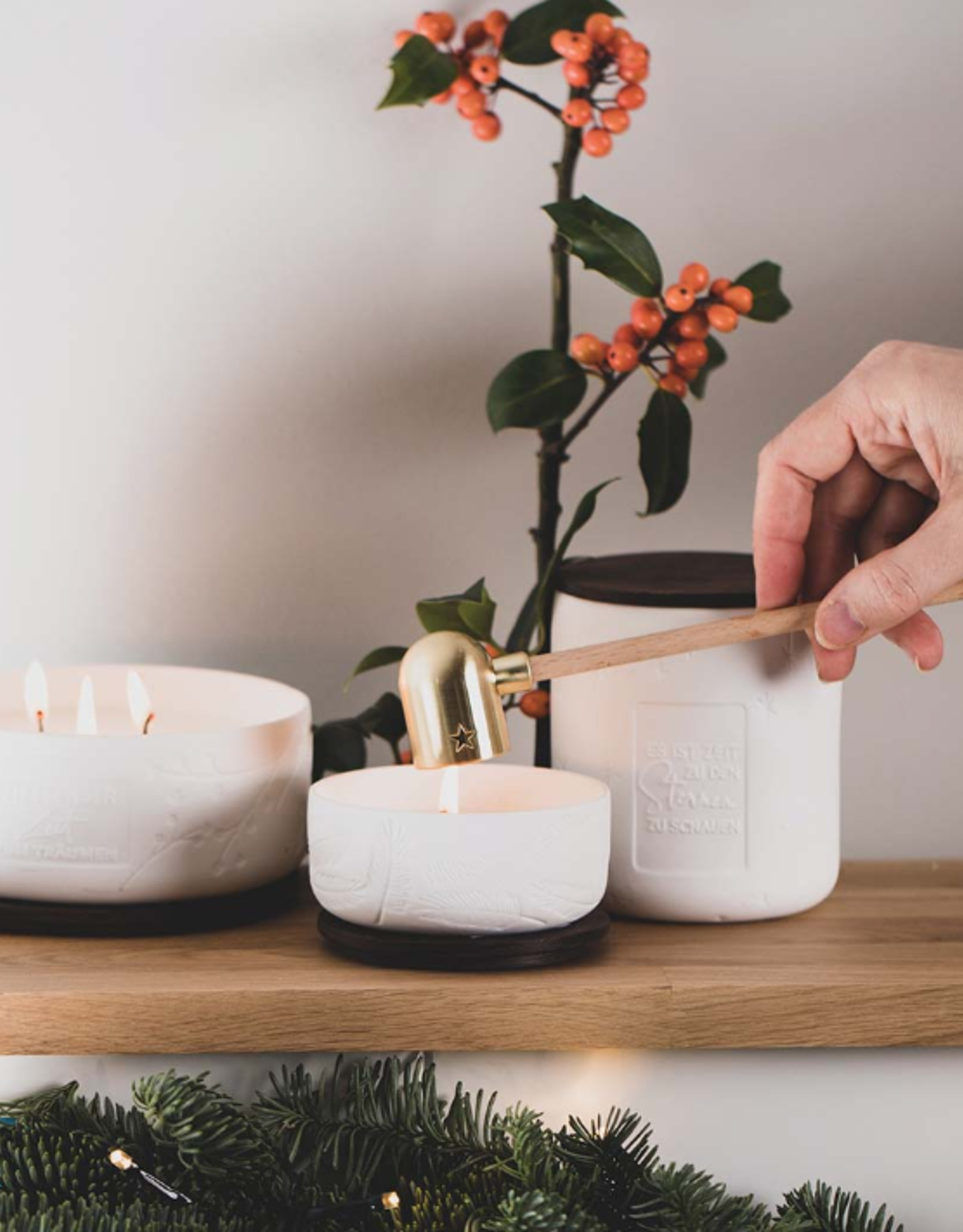 Räder Parcelain scented candle - Branch