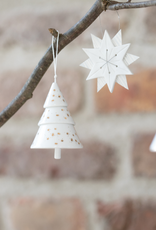 Räder Rader - Porcelain hanger - Little golden star