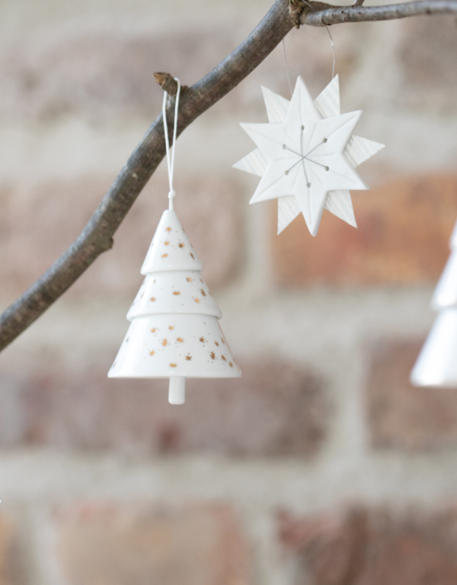 Räder Porcelain hanger - Little golden star