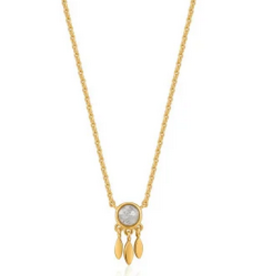 Ania Haie Ania Haie - Ketting - Midnight fringe gold