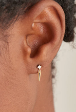 Ania Haie Oorbellen - Sparkle spike stud - goud