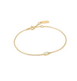 Ania Haie Ania Haie - Armband - Sparkle emblem chain - gold