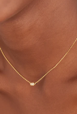 Ania Haie Ketting - Sparkle emblem chain -  goud