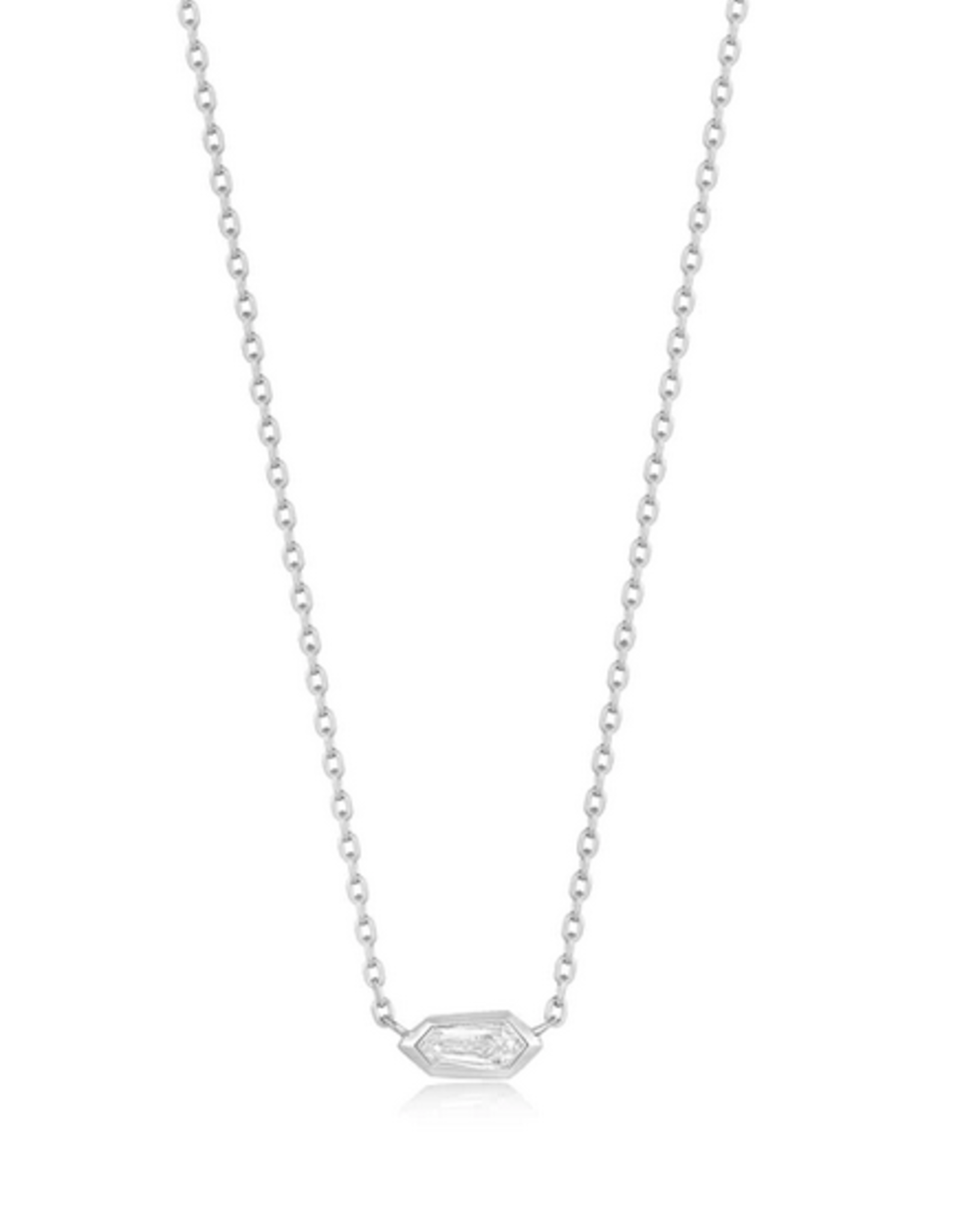 Ania Haie Ania Haie - Ketting - Sparkle emblem chain - silver