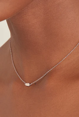 Ania Haie Ketting - Sparkle emblem chain - zilver