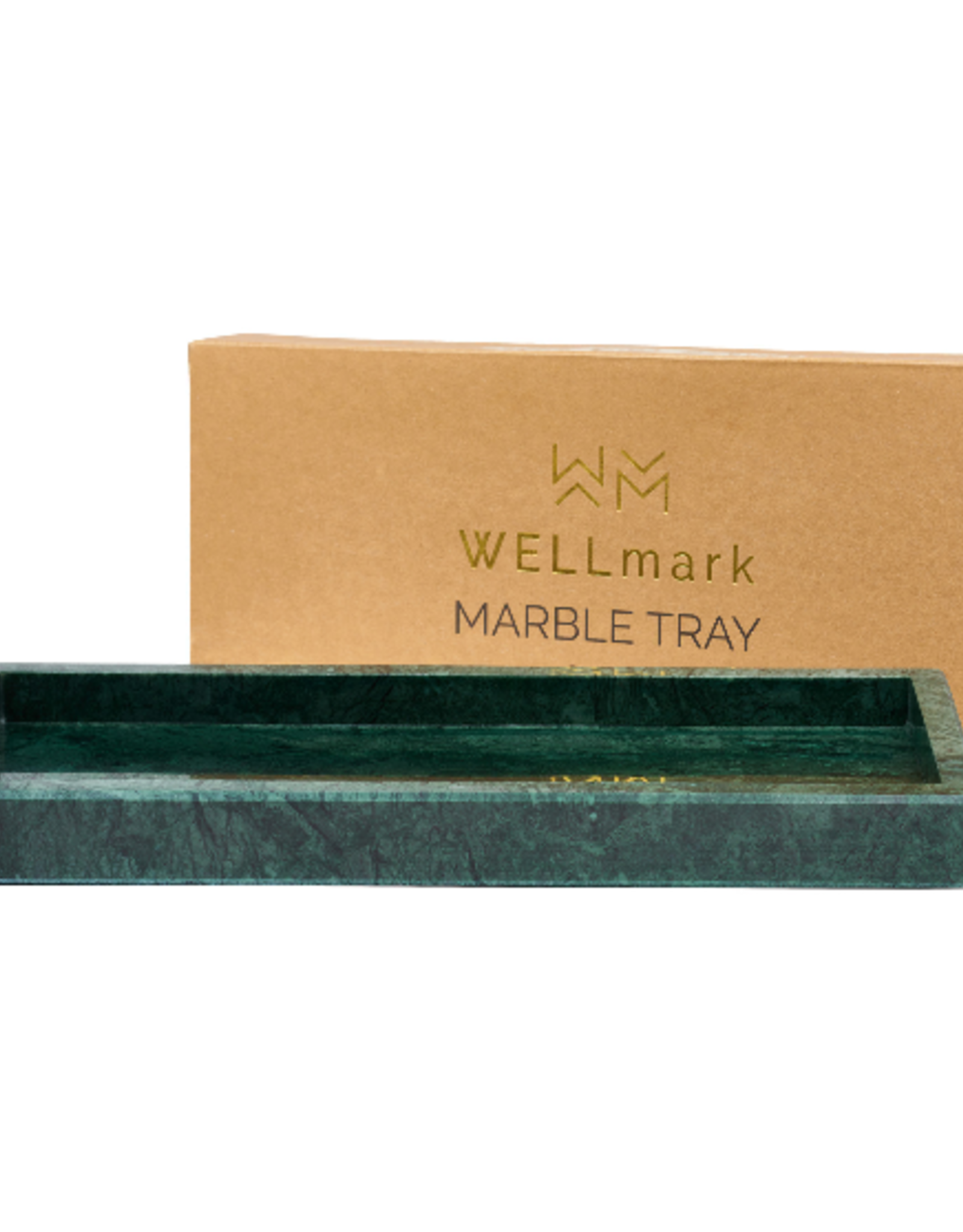 Wellmark Wellmark - Marble tray - Green
