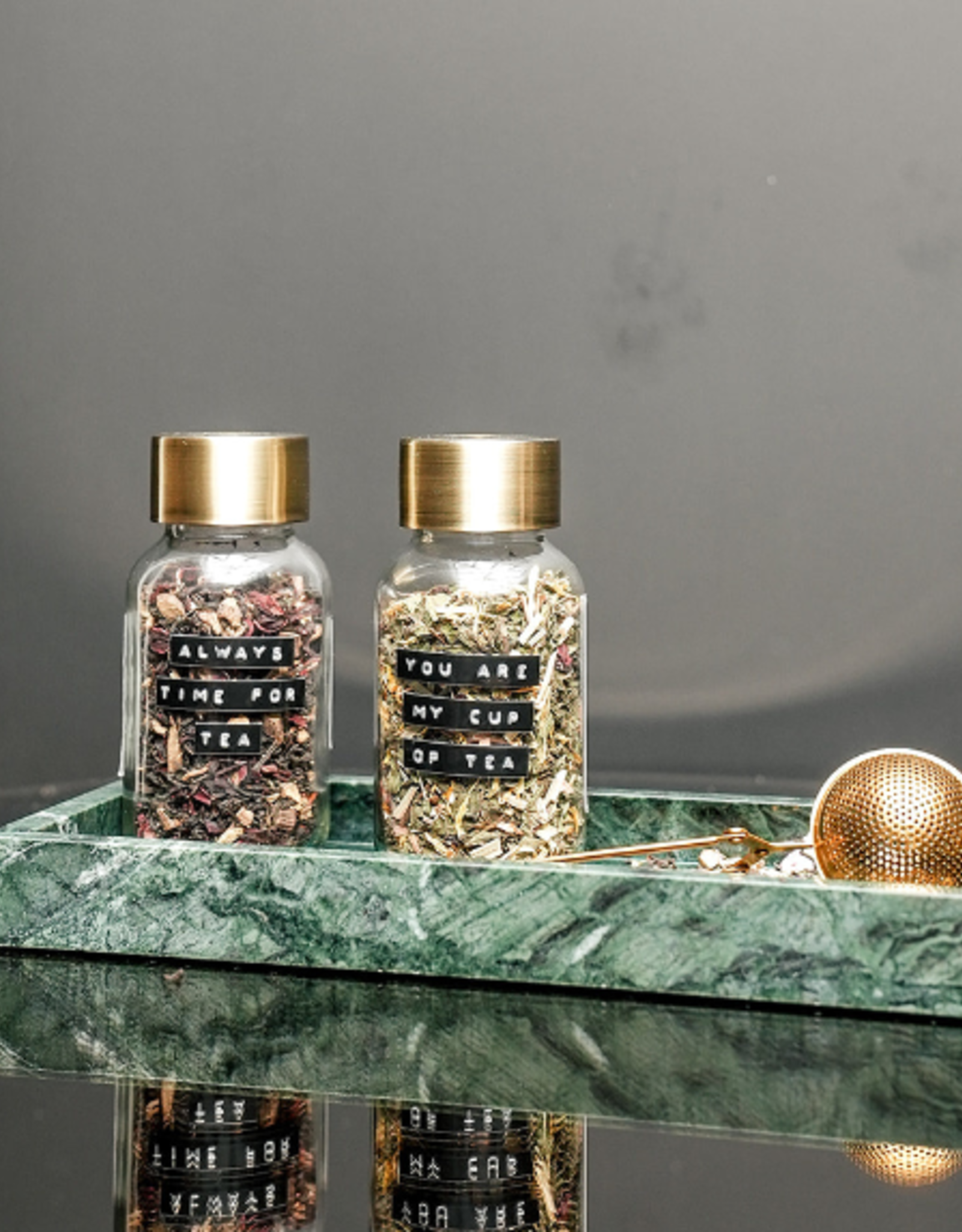 Wellmark Schaal - Marble - Green