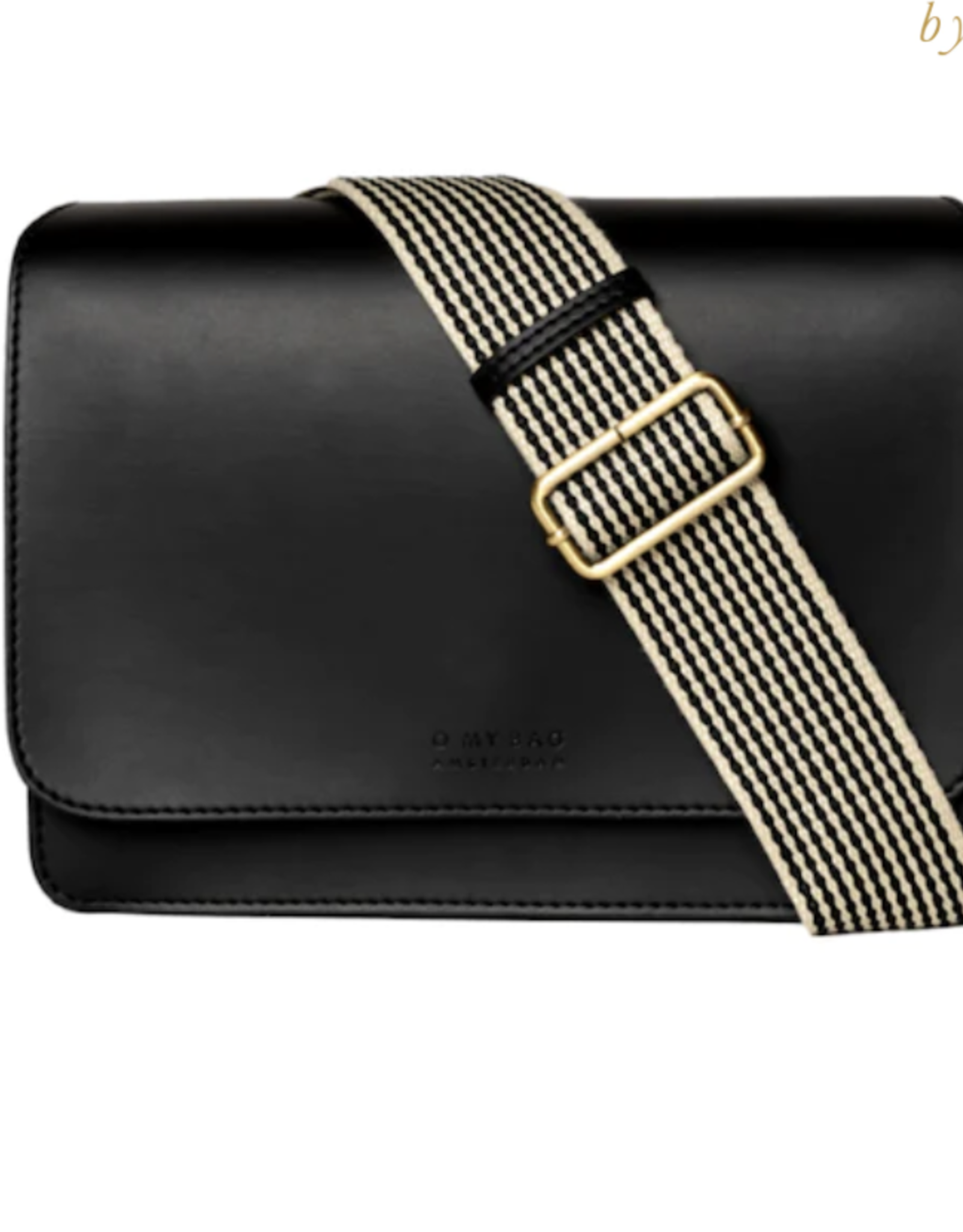 O My Bag O My Bag - Audrey black classic leather - checkered strap