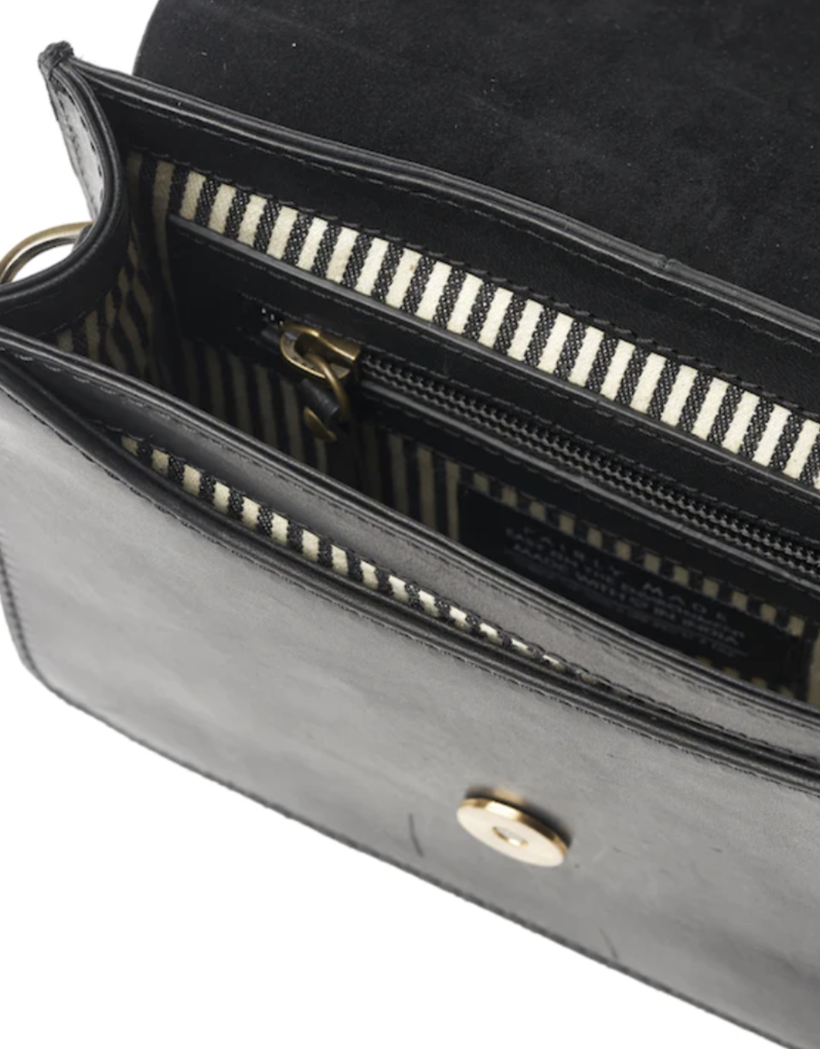 O My Bag O My Bag - Audrey black classic leather - checkered strap