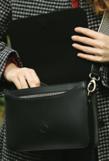 O My Bag O My Bag - Audrey black classic leather - checkered strap