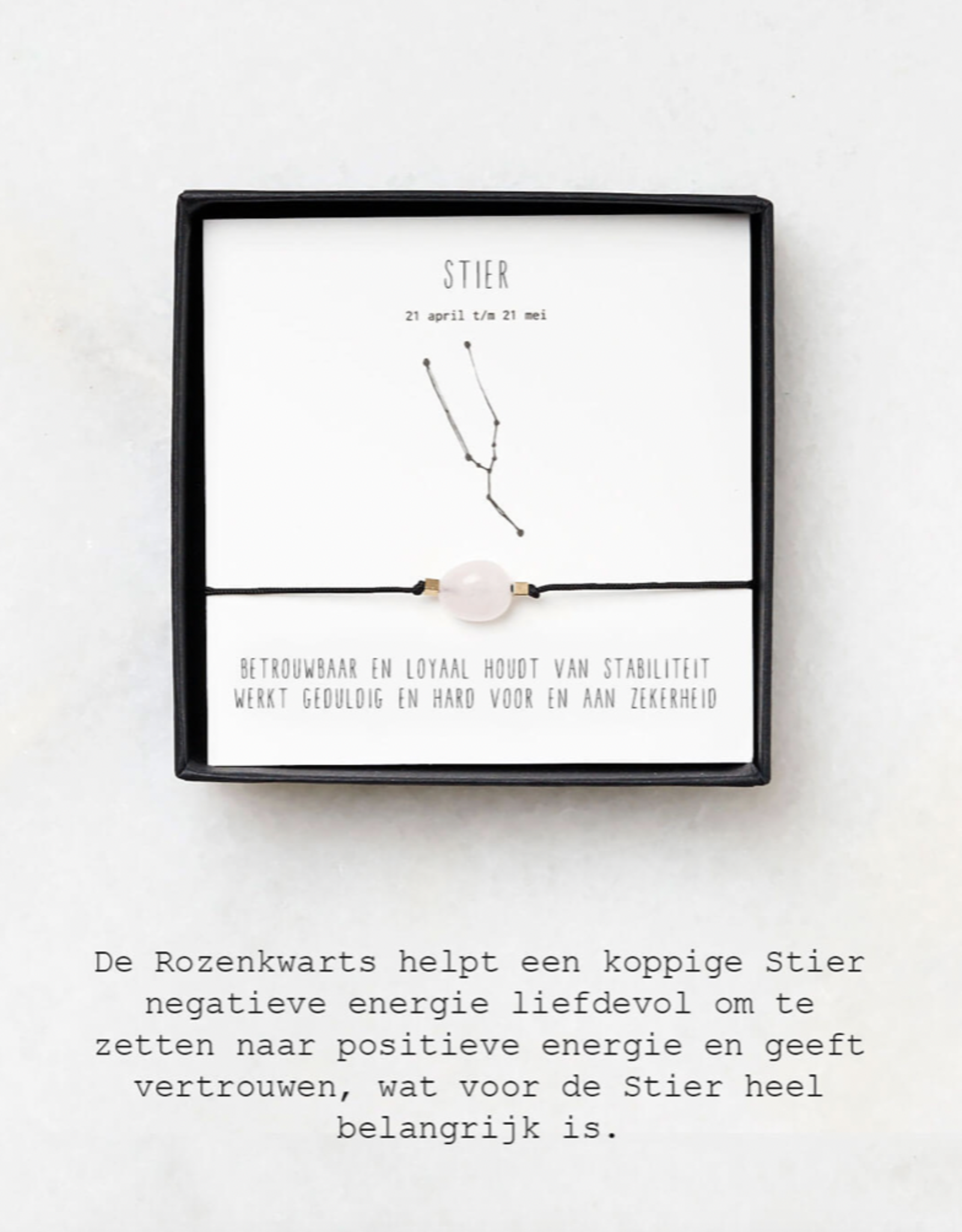 Gewoon Jip Sterrenbeeld armband stier