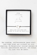 Sterrenbeeld armband leeuw