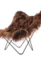 Lounge stoel - Butterfly - Schapenvacht