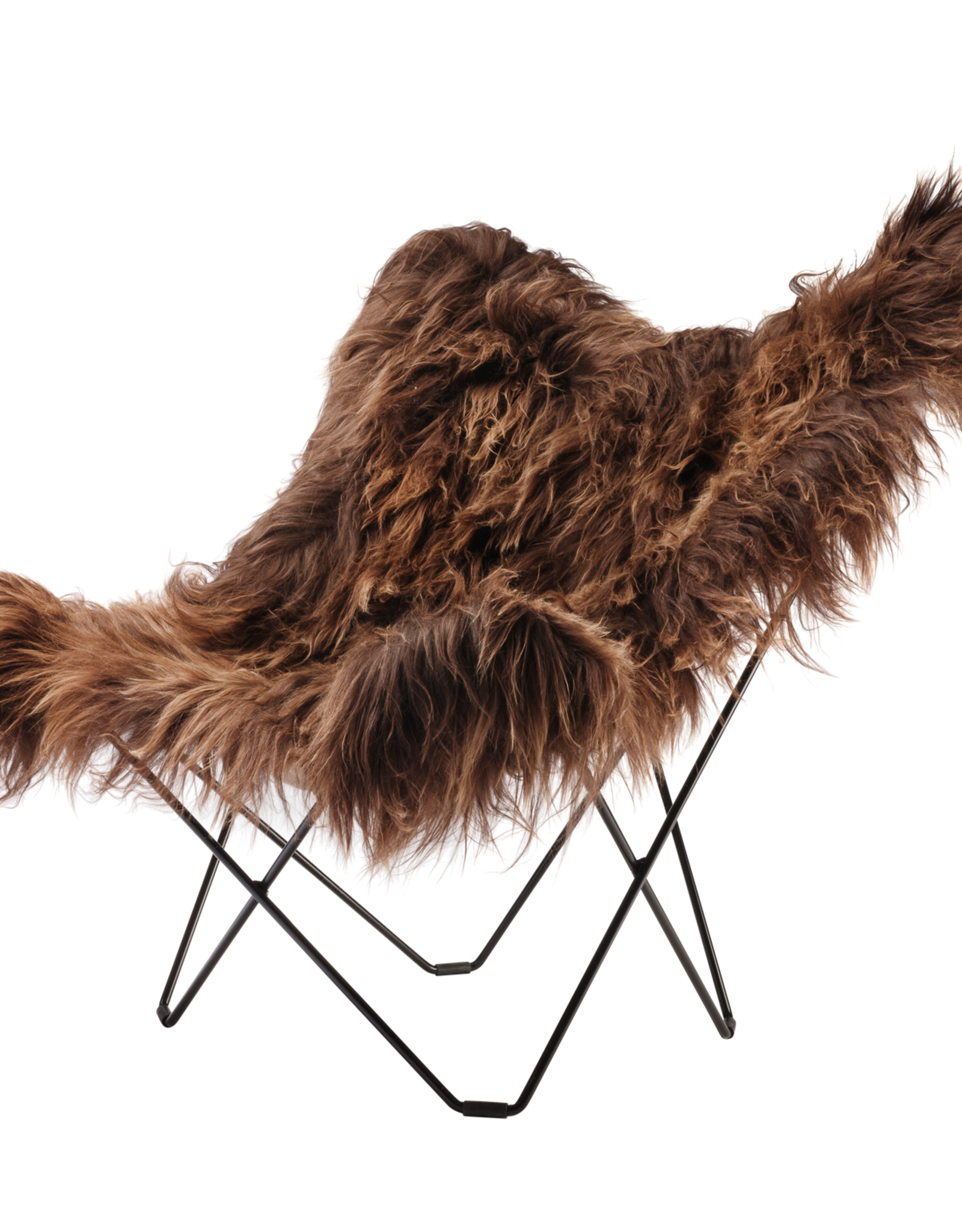Lounge stoel - Butterfly - Schapenvacht