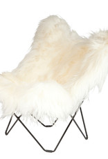 Lounge stoel - Butterfly - Schapenvacht