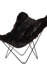 Lounge stoel - Butterfly - Schapenvacht