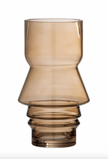 Bloomingville Zalta Vase, brown, glass