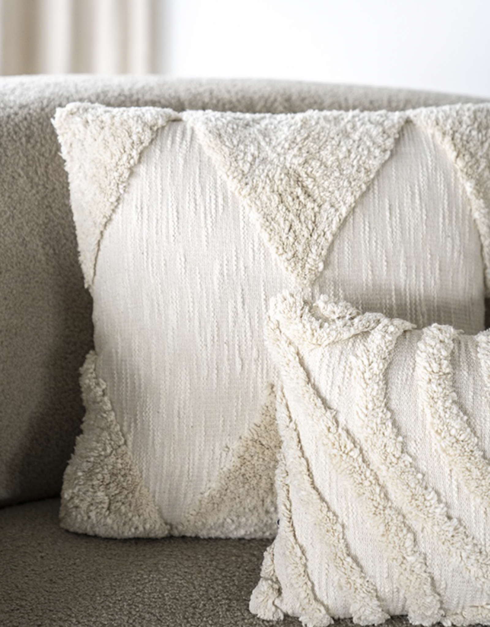 Kussen - Wabi  45x45 - off white
