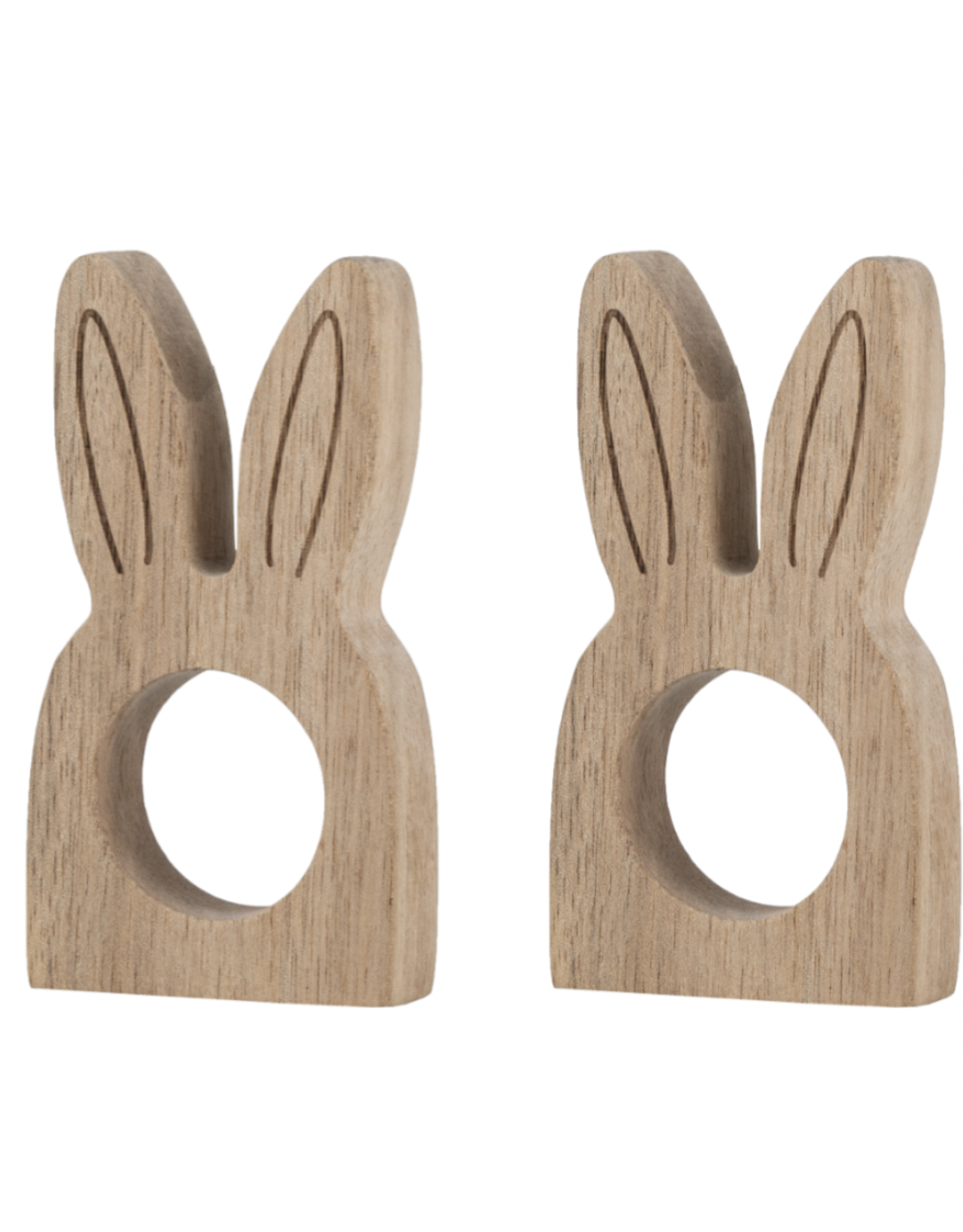 Räder Räder - Wooden bunny set of 2 pcs