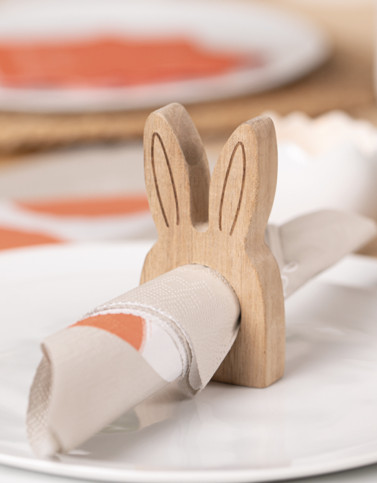 Räder Räder - Wooden bunny set of 2 pcs