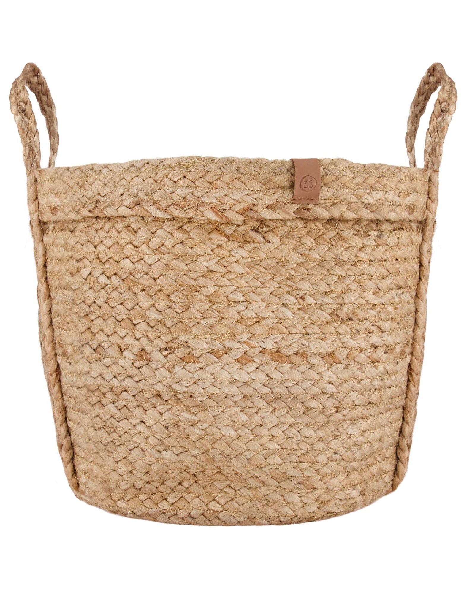 Zusss Jute opbergmand 30x30cm - Naturel