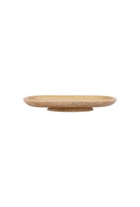 Zusss Ovalen stylingbord hout 30x15x4cm