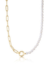Ania Haie Ketting - Chunky link chain - goud