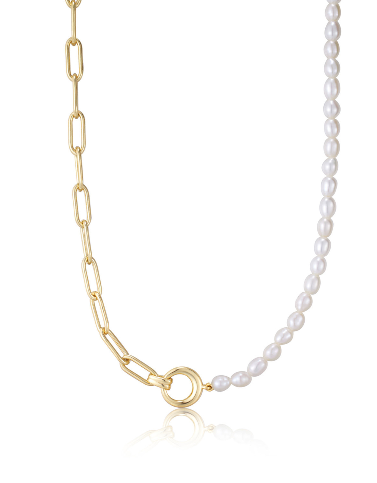 Ania Haie Ketting - Chunky link chain - goud