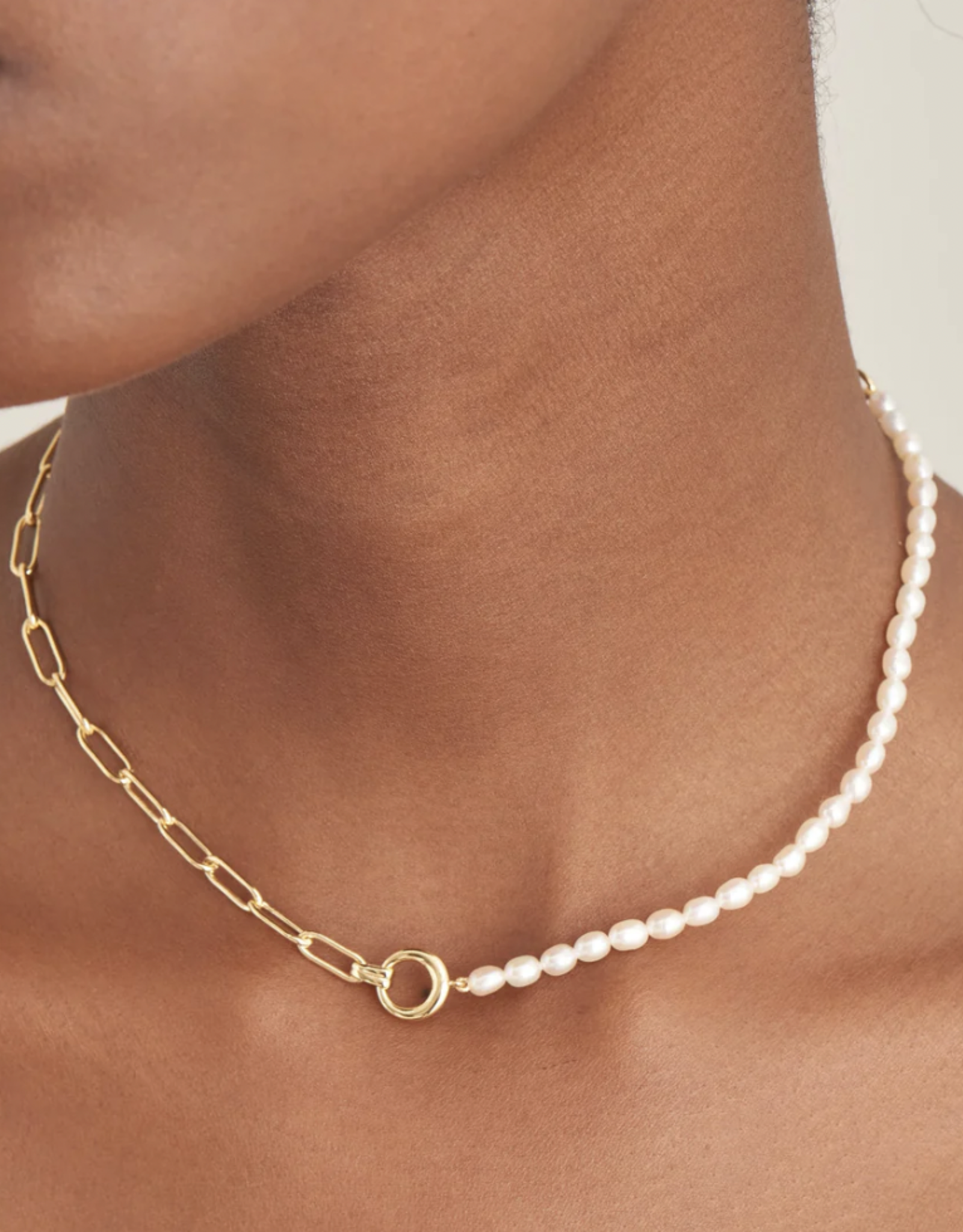 Ania Haie Ketting - Chunky link chain - goud