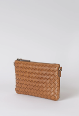 O My Bag O My Bag - Lexi Cognac Woven classic leather