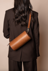 O My Bag O My Bag - Izzy cylinder bag Cognac classic leather