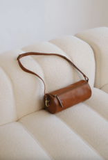 O My Bag O My Bag - Izzy cylinder bag Cognac classic leather