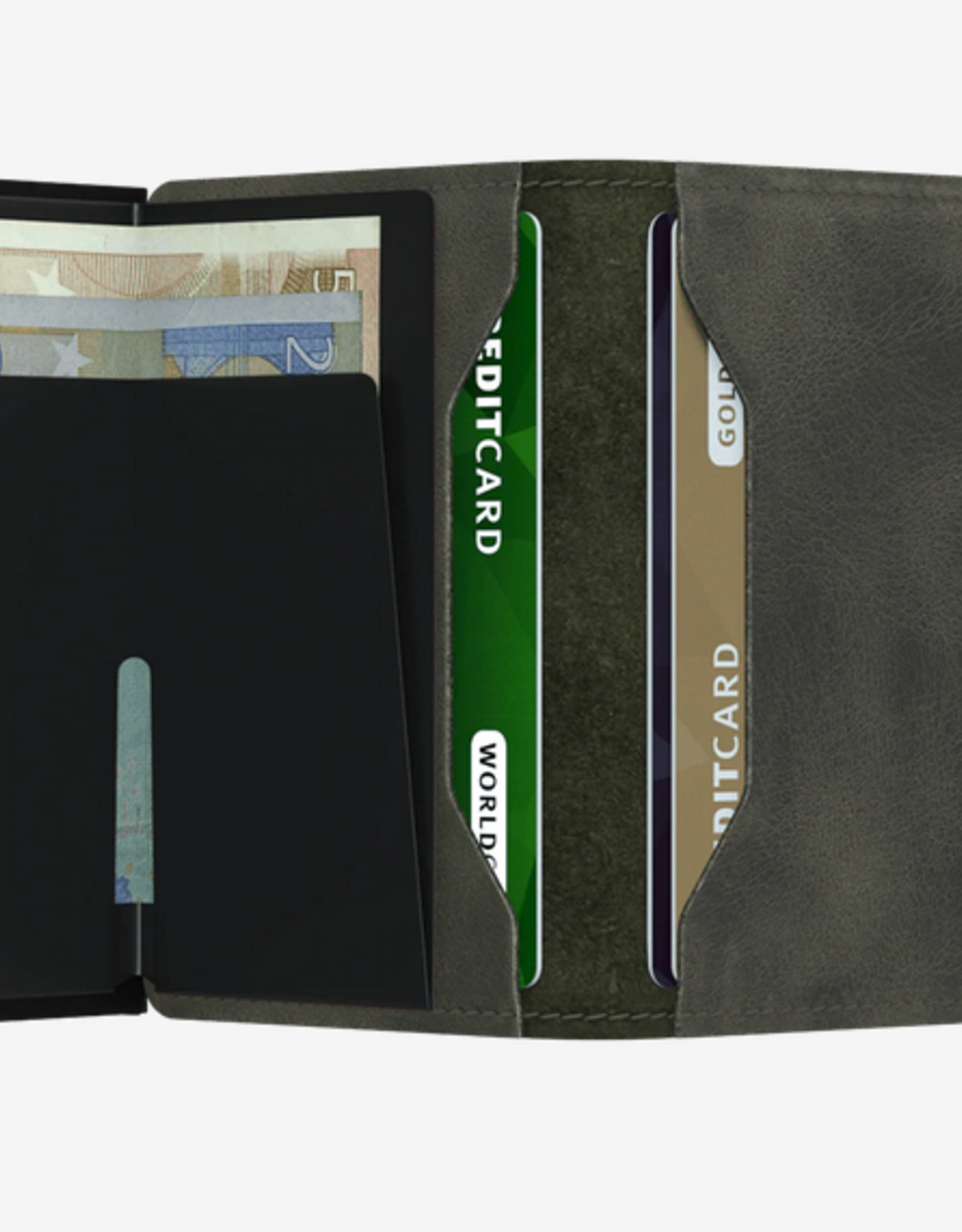Secrid Miniwallet - Vintage olive black