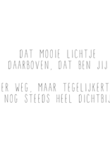 Troost kaarsje - Dit lichtje doet
