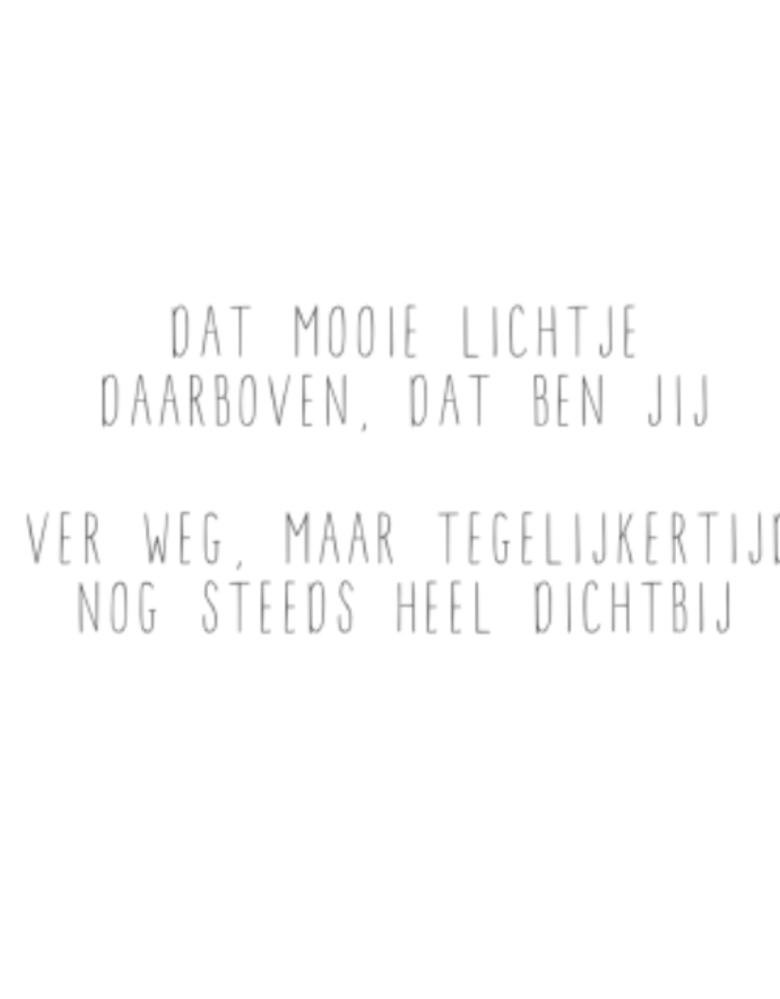 Troost kaarsje - Dit lichtje doet