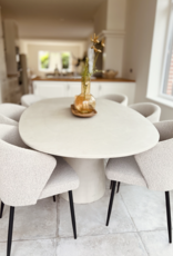 Mila Tafel - Mortex  met ovale poot