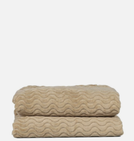 Plaid - Anges Fleece plaid , Beige