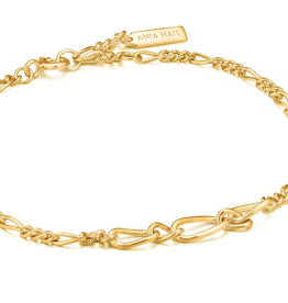 Ania Haie Armband - Figaro chain - gold