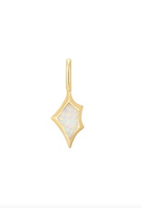 Ania Haie Charm - Ketting - Kyoto opal - goud