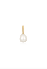Ania Haie Charm - Ketting - Pearl - goud