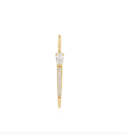 Ania Haie Charm - Ketting - Sparkle bar - goud