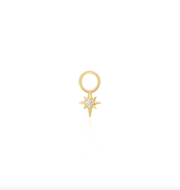 Ania Haie Charm - Oorbellen -  star - goud