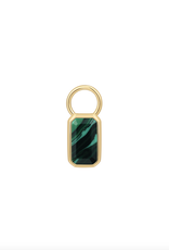 Ania Haie Ania Haie - Charm oorbel Faceted groen