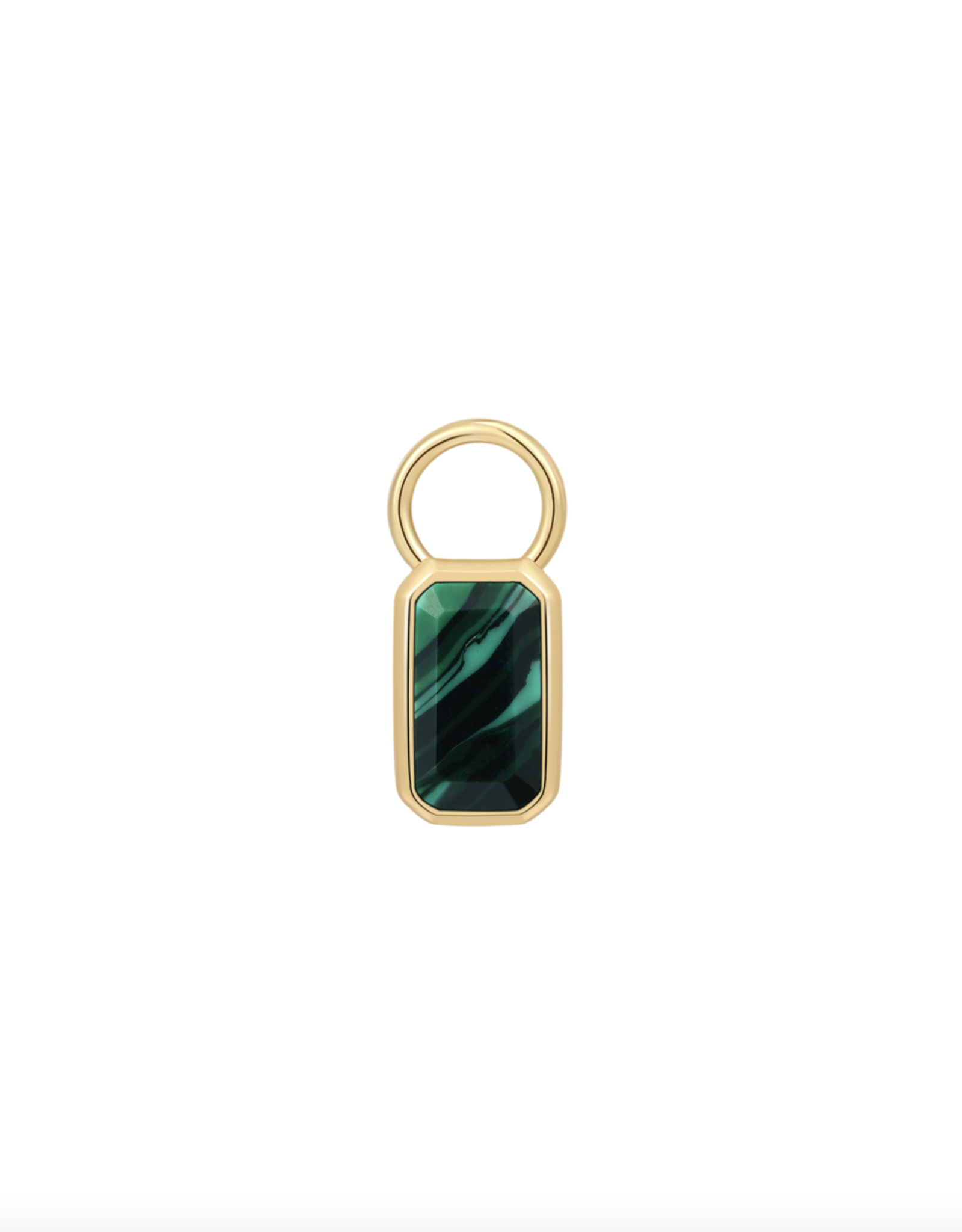 Ania Haie Ania Haie - Charm oorbel Faceted groen