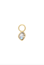 Ania Haie Charm - Oorbel - Labradorite - goud