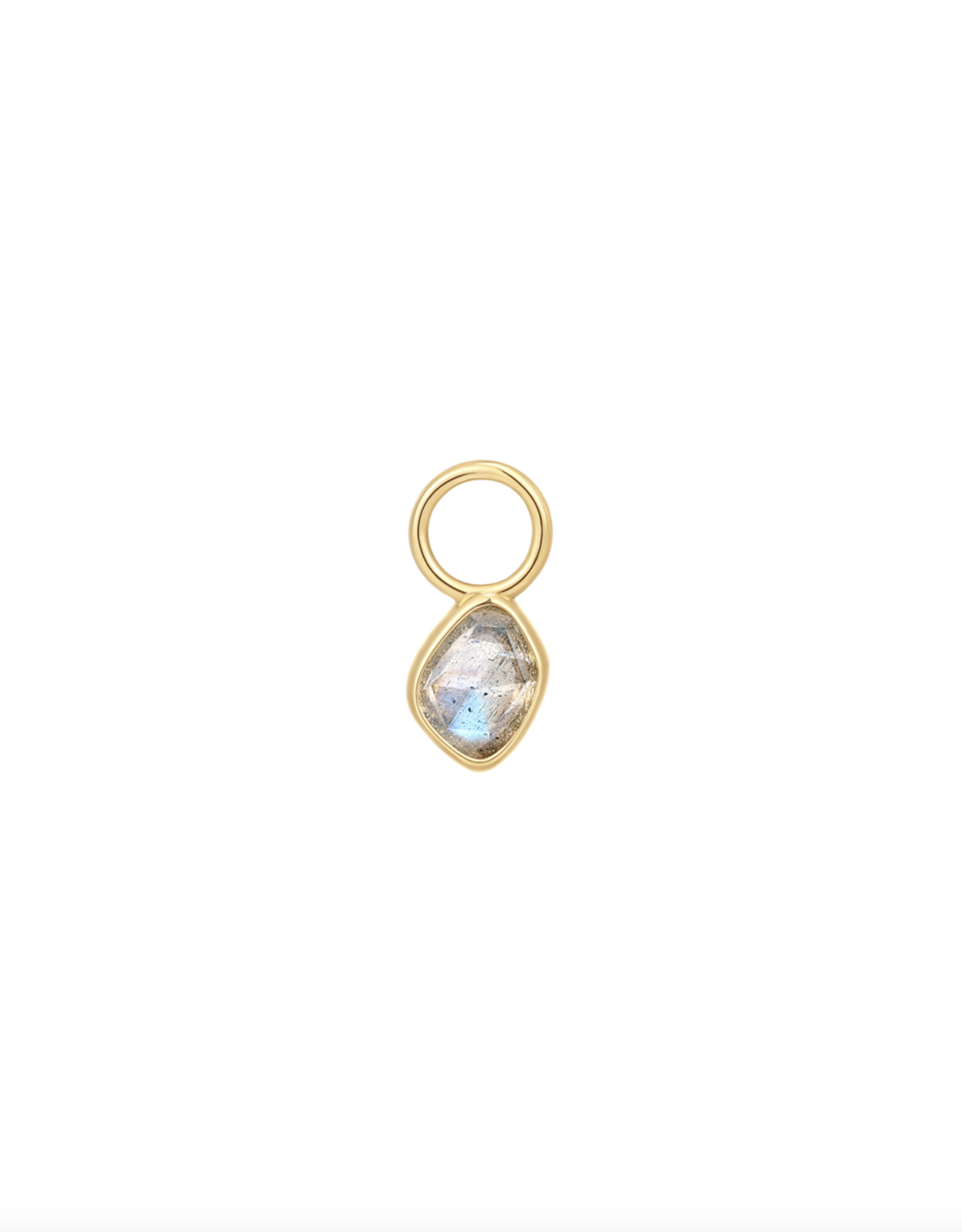 Ania Haie Charm - Oorbel - Labradorite - goud